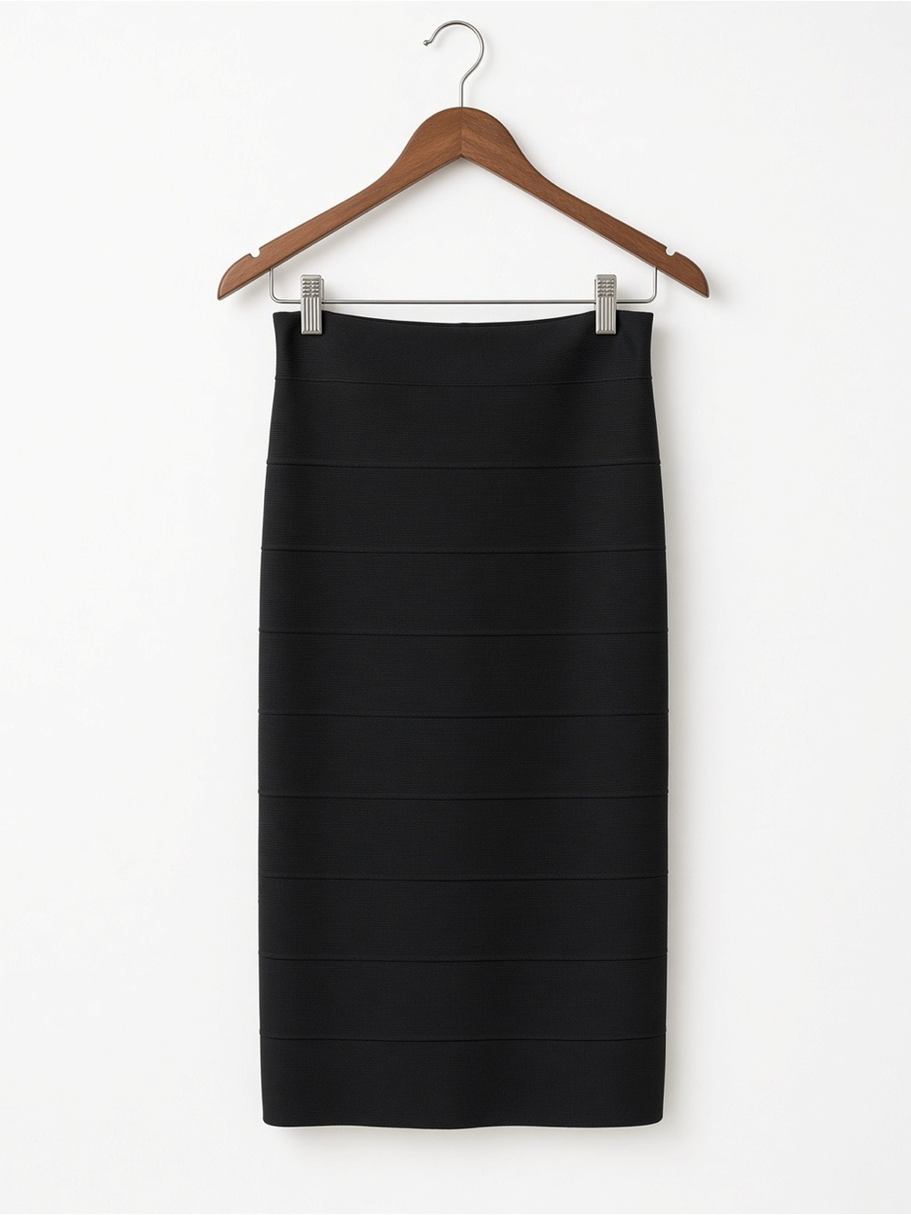 BCBGMaxAzria Black Bandage Pencil Skirt NWT